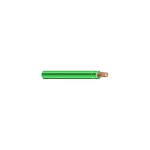 Southwire THHN; THWN-2 Building Wire, Copper, 6 AWG, 1C, Green, Stranded, 1 ft 000000000059272501 - main
